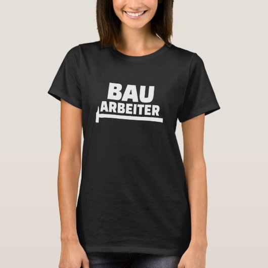 建築労働者 Tシャツ (正面)