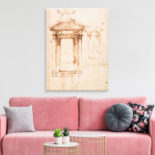 建築勉強 キャンバスプリント (インサイチュ (リビング))