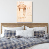 建築勉強 キャンバスプリント (インサイチュ (寝室))