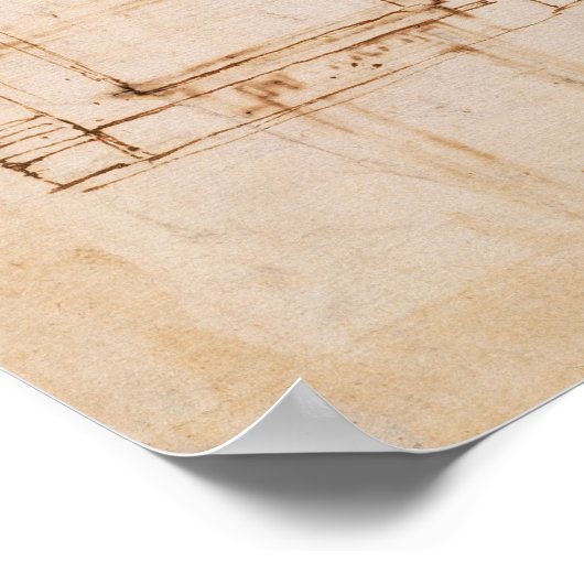 建築勉強 ポスター (角)