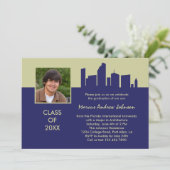 建築卒業招待状 招待状 (スタンド正面)