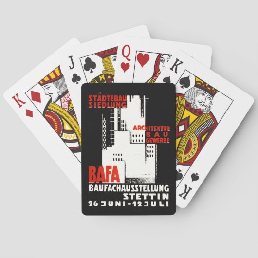 建築博ポスター トランプ (裏面)