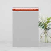 建築危険制限付きアクセス赤テープ 便箋 (スタンド正面)