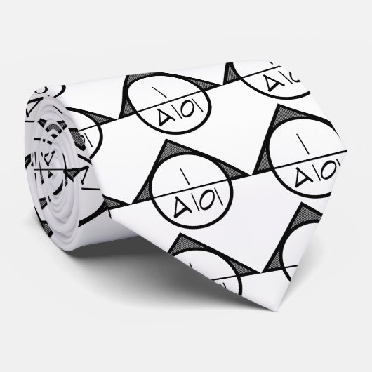 建築参照の記号のタイ(暗い) ネクタイ (ロール)