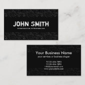 建築及び太字を改造すること 名刺 (正面/裏面)