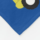 建築及び警告掘削作業区域 フリースブランケット (角)