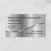 建築及び金属リサイクル名刺 名刺 (正面)