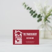 建築取引名刺 名刺 (スタンド正面)