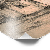 建築古代ハリストス正教会スケッチ芸術 フォトプリント (角)