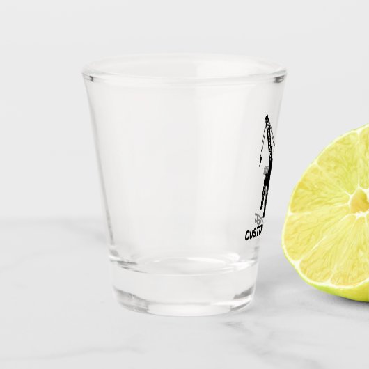 建築台 ショットグラス (左)