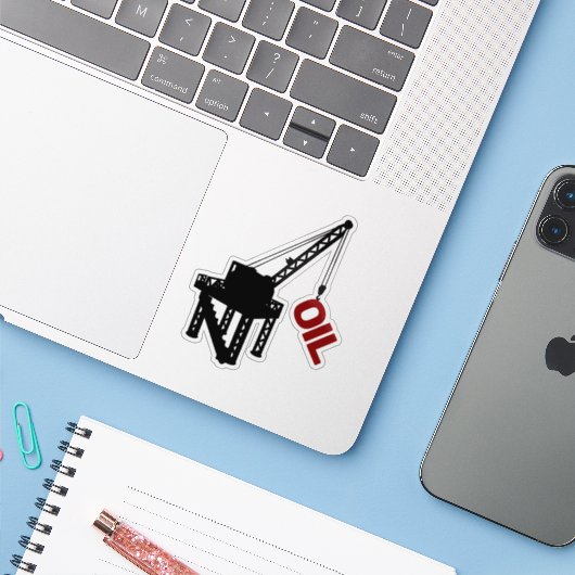 建築台 シール (ノートパソコンとiPhone)