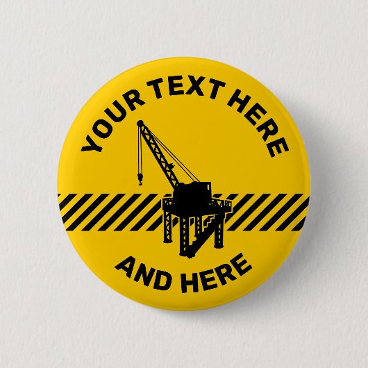 建築台 缶バッジ (正面)