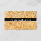 建築合板テーマ名刺 名刺 (正面)