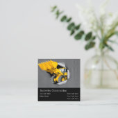 建築名クール刺のユニークデザイン スクエア名刺 (スタンド正面)