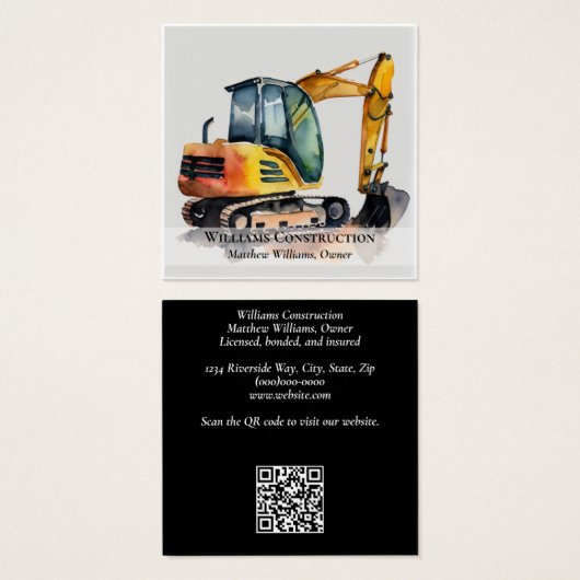 建築名刺 (正面&裏面)