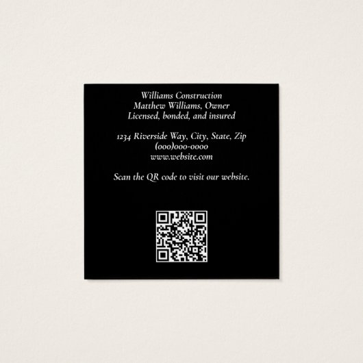 建築名刺 (裏面)