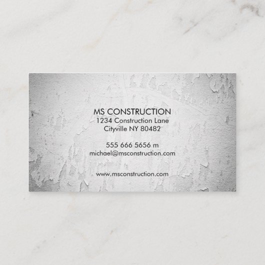 建築名刺 名刺 (裏面)