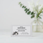 建築名刺 名刺 (スタンド正面)