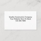 建築名刺 名刺 (裏面)