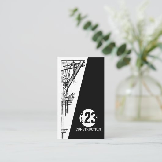 建築名刺 名刺 (スタンド正面)