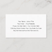 建築名刺 名刺 (裏面)