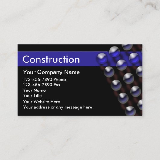 建築名刺 名刺 (正面)