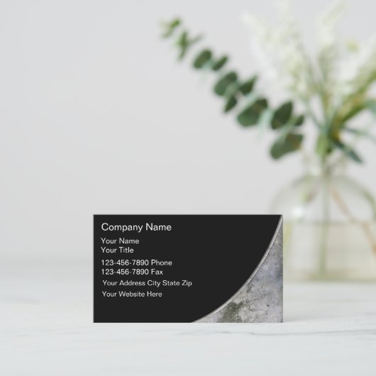 建築名刺 名刺 (スタンド正面)