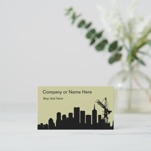 建築名刺 名刺 (スタンド正面)