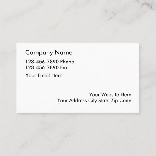 建築名刺 名刺 (裏面)