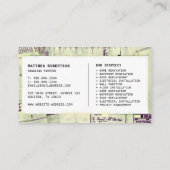 建築名刺 – 建築計画 名刺 (裏面)