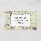 建築名刺 – 建築計画 名刺 (正面)