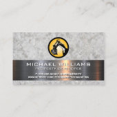 建築地球引越し業者 | コンクリート鋼 名刺 (裏面)