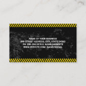 建築地球引越し業者 |プロパティ建物 名刺 (裏面)