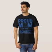 建築士の母であることを誇りに思う Tシャツ (正面フル)