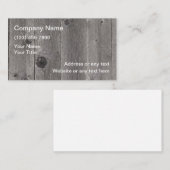 建築大工の名刺 名刺 (正面/裏面)