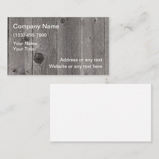 建築大工の名刺 名刺 (正面/裏面)