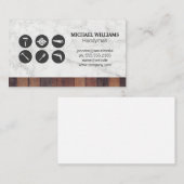 建築大工ツール 名刺 (正面/裏面)