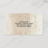 建築大工名刺 名刺 (裏面)