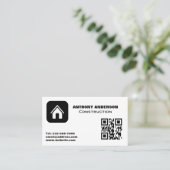 建築大工実在所 名刺 (スタンド正面)