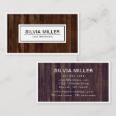 建築大工手工請負業者ビルダー 名刺 (正面/裏面)