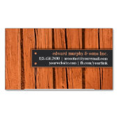 建築大工 マグネット名刺 (正面)