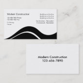 建築契約者の名刺 名刺 (正面/裏面)