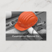 建築契約者モダン名刺 名刺 (正面)