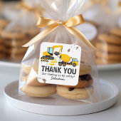 建築子供の誕生日パーティーありがとう スクエアシール