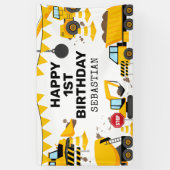 建築子供の誕生日パーティーバナー 横断幕 (縦)