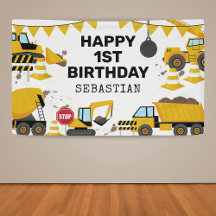建築子供の誕生日パーティーバナー