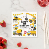 建築子供の誕生日パーティー スタンダードカクテルナプキン (インサイチュ)