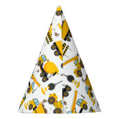 建築子供の誕生日 パーティーハット (裏面)