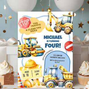 建築子供の誕生日 招待状