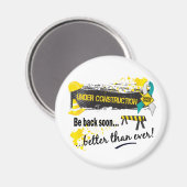 建築子宮頸がん下で マグネット (正面/裏面)